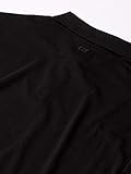 Cutter & Buck Men's Big & Tall 35+UPF, Long Sleeve Advantage Polo Shirt, Black, 5XB