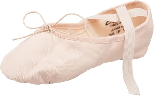 Capezio Women's Canvas Juliet Ballet Shoe,Light Ballet Pink,6 M US