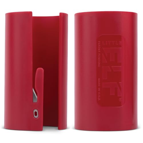 2-Pack Little ELF Gift Wrap Cutter | Red Edition | As seen on Shark Tank | Holiday Wrapping Paper Cutter