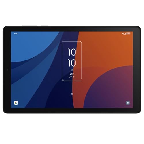 TCL TAB 8 SE (64GB, 4GB, Wi-Fi + Cellular) 8" Android 13 Tablet, Helio P22A (AT&T Unlocked for GSM & CDMA, US/CA 4G LTE) 9136R (Carbon Gray) (Renewed)