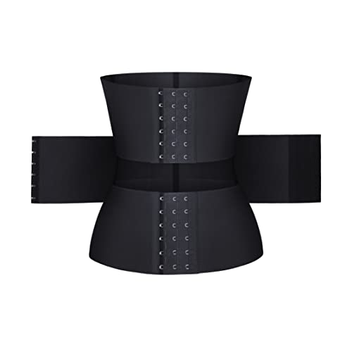 Lover-Beauty Waist Trainer for Women Corset Sweat Band Waist Trainer for Women Bustier Corsets Cincher Corset Tummy Shaper Black XXL