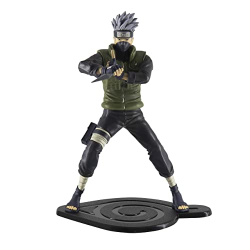 ABYSTYLE Studio Naruto Shippuden Kakashi Hatake SFC Figure 009 Collectible PVC 7.1" Tall Collectible Figurine Anime Manga Statue Home Room Office Decor Great for Gift and Fans