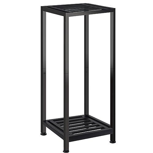 Lilybud--lily Plant Stand Indoor Outdoor Heavy Duty Wrought Iron Pedestal Stands Metal Plant Stand Decorative Flower Stand for Patio Garden Deck Living Room