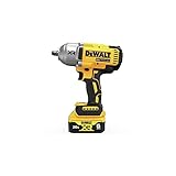 DEWALT 20V MAX Cordless Impact Wrench Kit, 20V MAX, 1/2" Hog Ring With 4-Mode Speed, Includes Battery, Charger and Kit Bag (DCF900P1)