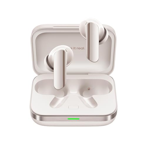 realme Buds Air 7 Pro with Ai Live Translation, 11mm+6mm Dual-dac Driver, 48 Hrs Playtime, 53 dB ANC, LHDC, 45Ms Low Latency, 360° Spatial Audio, IP55 Dust & Water Resistant, BT 5.4 - (Glory Beige)