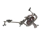 Sunny Health & Fitness Phantom Hydro Water Rowing Machine - SF-RW5910, Silver