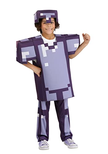 Disguise Minecraft Enchanted Diamond Armor Deluxe Kid's Costume