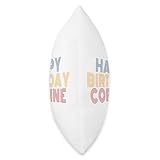 Happy Birthday Corinne Personalized Name Retro Typography Throw Pillow