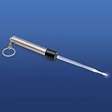 Micro-Mark Model Train Tool - Acrylic Rod with LED Light - 10.5 x 2.375 Inches