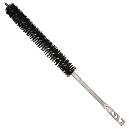 25 Inch (64cm) Flexible Lint Remover Cleaning Coil Brush for Dryers, Radiators, Refrigerators, Baseboards, and Other Special tasks. Coil Grill Brush by KONEX