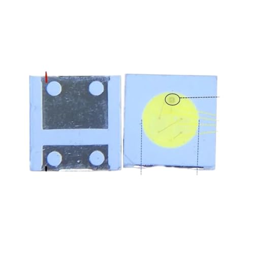 FICEMETOI 500pcs/lot For UNI LED Backlight LCD TV 3535 3537 LED SMD Lamp Bead Bead 1W 6V 3535 1.2W Cold White UNI MSL-638DEZW-E26SC New For Arrival 2025 High For Quality