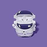 Compatible with Airpods 1/2 Case,Silicone 3D Cute Fun Cartoon Funny Character Astronaut Airpod Cover,Kawaii Fashion Stylish Cool Chic Design Skin,Shockproof Cases for Teens Girls Boys Air pods