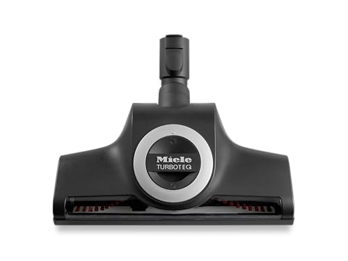Miele TurboTeQ Turbo Brush STB 305-3, Attachable Floorhead for Effortless Vacuuming of Low-Medium Pile Carpet Black 28cm x 28cm