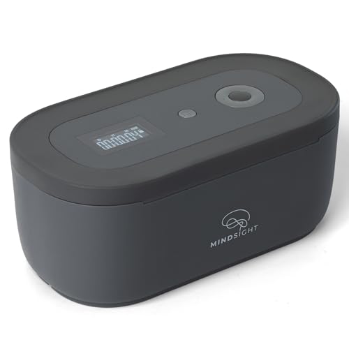 Mindsight Timed Lock Box | Unplug from Phones, Video Games, Social Media, Snacks & Cravings | 3 Modes based on Willpower | Easy to Use | Out of Sight ~ Out of Mind | Boost Your Mental Wellness