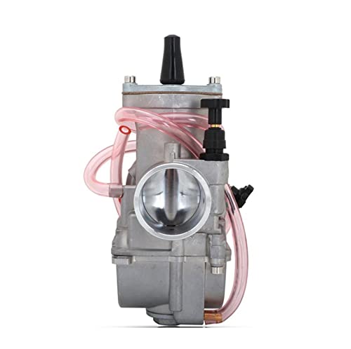 Power Jets Carburetor Carbs for Keihin YZ85 with Power Jet Racing Carburateur for PWK 26 28 30 32 34mm Carburetor Motorcycle Scooter Carburador Cable(PWK 28mm)