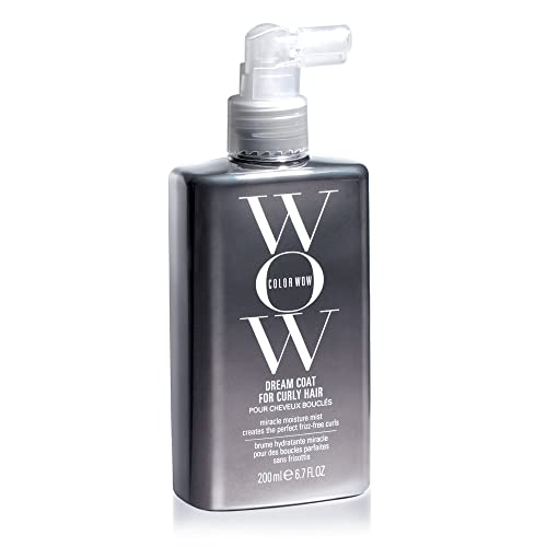 COLOR WOW Dream Coat for Curly Hair – Frizz-Free Curls Made Easy, Moisture-Boosting Spray, Curl-Enhancing Formula