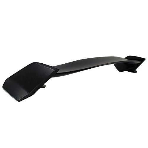 Trunk Spoiler Compatible with 2016-2020 Honda Civic 2Dr Coupe, TR Unpainted ABS Rear Spoiler Wing Lid by IKON MOTORSPORTS, 2017