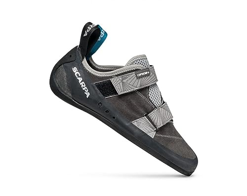 SCARPA Men's Origin Rock Climbing Shoes for Gym and Sport Climbing - Covey/Black - 10.5