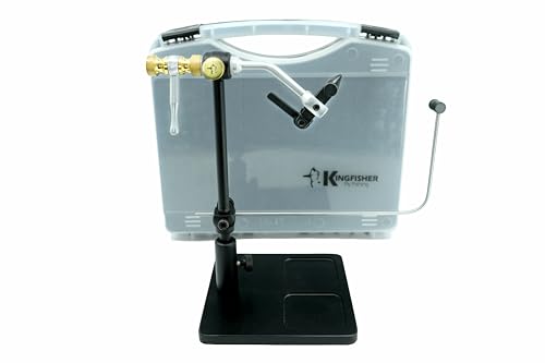 Kingfisher Fly Tying Bitterroot True Rotary Fly Tying Vise Kit with Tool