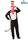 elope Dr. Seuss Cat in the Hat Costume for Adults S/M Large/X-Large