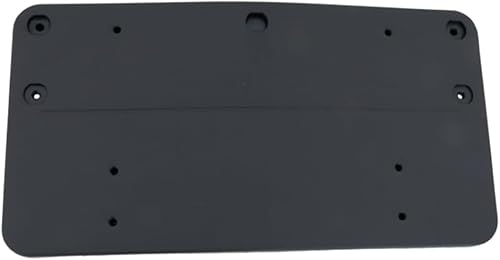 Front Bumper License Plate Mounting Bracket Frame Tag Holder Replacement for 2012-2015 Mercedes-Benz C Class for C250 C350 2dDR w/AMG, 2014-2015 4DR w AMG Black Textured Plastic MB1068112 2048173378