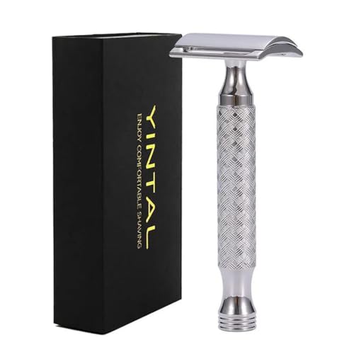 316L Stainless Steel Men's Manual Shaver Classic Double Edge Safety Razor