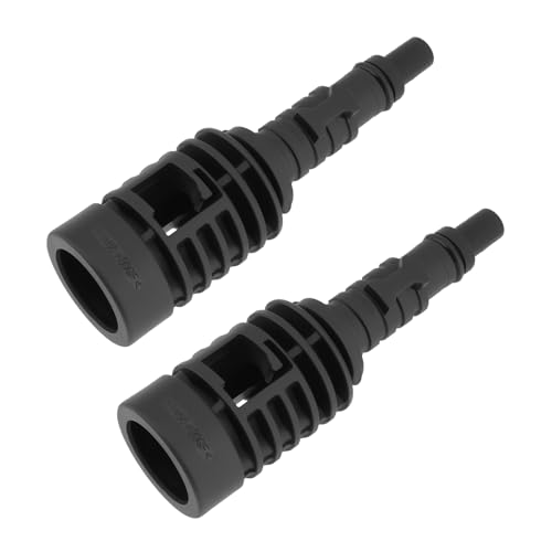Micro Traders 2pcs High Pressure Cleaning Machine Connector Cleaning Machine Nozzle Adapter Compatible with Parkside Lidl PHD 100 150 Compatible with Karcher 5x34x117mm