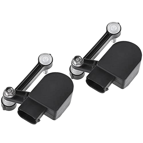 A-Premium Ride Height Level Sensors Compatible with Audi Q7 2007-2014 Porsche Cayenne Volkswagen Touareg Rear Driver and Passenger Side 2-PC Set