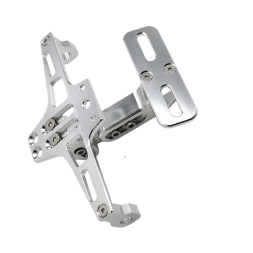 BVKWJYMLR Motorcycle License Plate Holder with Number Plate Bracket for Y&AMA&ha MT07 MT09 MT10 Z750 Z800(10)