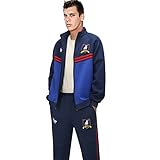 HORNIGHT Football Jacket Pants Suit Blue Soccer Track Lightweight Sports Tracksuit Training Sportswear Set Adult Size