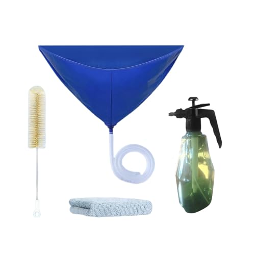 Air Conditioner Cleaning Cover Air Conditioner Service Bag Dust Washing Split Cleaning Set with Brush Reusable Air Conditioning Cleaning Bag , with watering can