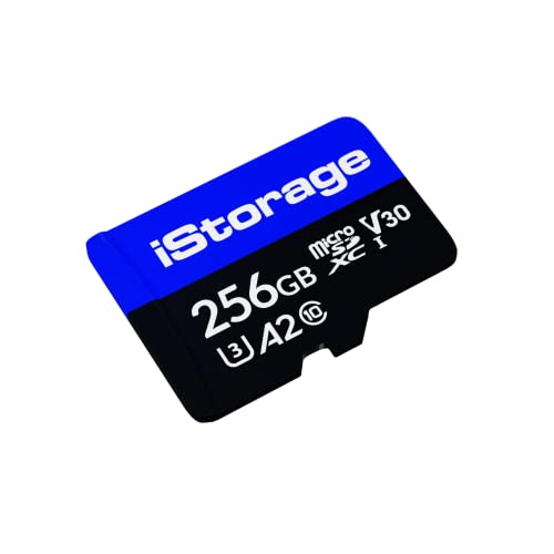 iStorage MicroSD Card 256GB | Encrypt Data Stored on iStorage MicroSD Cards using DatAshur SD Flash Drive | Compatible with DatAshur SD Drives Only