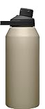 CamelBak Chute Mag 40oz Vacuum Insulated Stainless Steel Water Bottle, Dune