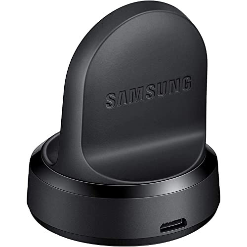 Samsung Galaxy Watch Wireless Charging Dock Charger for Smartwatch Gear S3 SM-R760 Black (Renewed)
