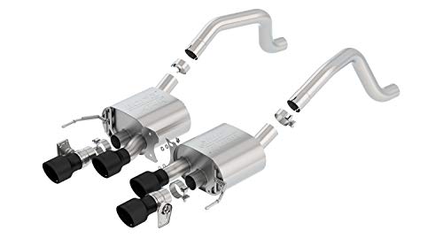 BORLA 11903CB Axle-Back System for 2015-2019 Chevrolet Corvette Z06 (C7) 6.2L V8 Auto./ Man. Trans./ 2017-2019 Corvette Grand Sport (C7) 6.2L V8 Man. Trans. ONLY RWD WITHOUT AFM Valves With NPP Valves