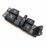 GPYZWKXQL Car Window Lifter Power Window Switch Master Window Control Button Compatible with Passat B5 Bora Golf 4 MK4 Seat Leon Toledo(1XMaster Switch)