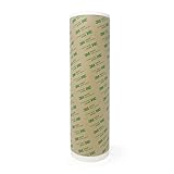 3M 468MP Double Sided Adhesive Transfer Tape Sheet Roll, 12" Width x 20 ft