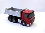 for Bruder 00600 MB Actros Dump Truck with Keyring and Screwdriver 1/128 DIECAST Model Finished Truck