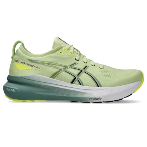 ASICS Men's Gel-Kayano 31 Running Shoes, 12, Cool Matcha/Celadon
