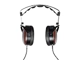 Monolith Over Ear Planar Magnetic Headphones - with 66mm Driver, Closed Back Design, Comfort Ear Pads for Studio/Professional, 20 Ohms, 2 Watts Maximum Power Handling, Black/Wood