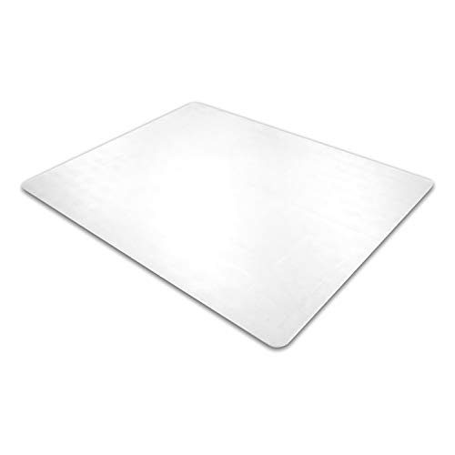 Floortex Cleartex Ultimat Polycarbonate Chair Mat for High Pile Carpets, 60 X 48, Clear