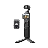 DJI Osmo Pocket 3 Creator Combo, Vlogging Camera with 1'' CMOS, 4K/120fps Video, 3-Axis Stabilization, Face/Object Tracking, Fast Focusing, Mic Included for Clear Sound, Digital Camera for Photography