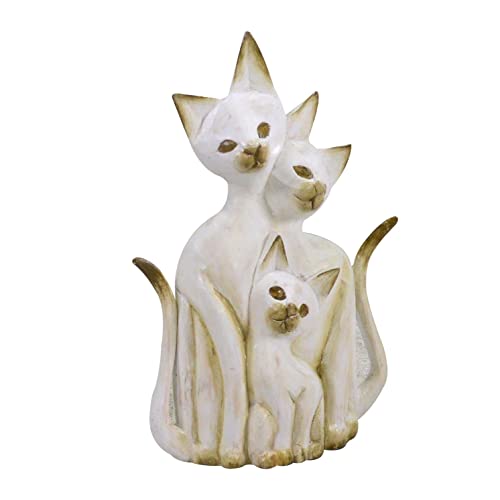 Vacchetti 1869180000 Cat, Wood, White Brown, Small