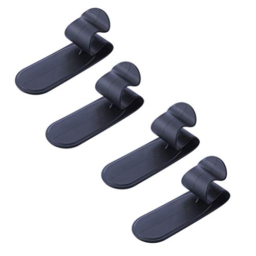 Vicasky 4pcs Umbrella Hook for Car,Car Trunk Umbrella Hook Holder Hanger Clip Fastener Car Interior Umbrella Hanger Bag Storage for Auto Car Home