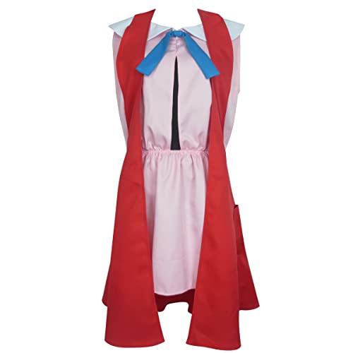 Titulow Trainer Serena Dress Outfit Anime Cosplay Costume (Female XL)