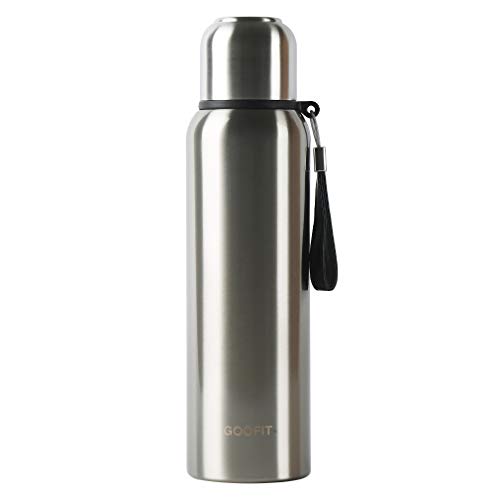 GOOFIT Outdoor Sports Bottle Stainless Steel Vacuum Sealed Insulated Thermos 27Oz