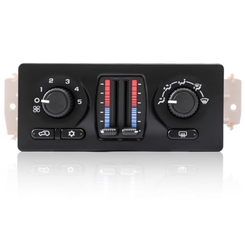 599-210XD Climate Control Module AC Climate Control Panel compatible with 2003-2007 Chevy GMC Buick Cadillac Isuzu Saab Vehicle - Silverado Tahoe Suburban Avalanche Trallblazer Sierra Envoy Yukon 9-7X