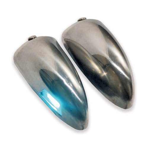 T-H Marine LED Navigation Lights – Low Profile Bullet Style Boat Navigation Lights - Red and Green Bow Lights 1 Nautical Mile Visibility - Horizontal Deck Mount