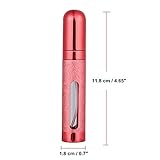 Beetoo 12ML 6 Colors Portable Mini Travel Perfume Bottle Atomizer Refillable Empty Spray Bottle for Women & Men Spray Scent Aftershave