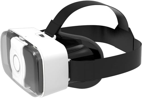 3D VR Glasses, Virtual Reality Goggles HD Anti-bluelight Eye Protected Adjustable VR Glasses, 3D HD Virtual Reality Headset Goggles, for 4.7~6.53 Inch Screen Smart Phone